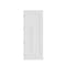 Trimlite 36" x 96" x 1-3/8" Primed 3-Panel Mission Interior Shaker 7-1/4" RH Prehung Door with Black Hinges 3080pri8403RH1D714 - alternate 1